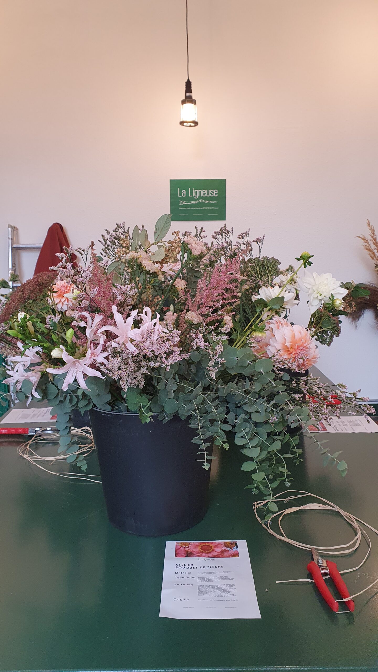 Bouquet de fleurs de saison x Apéro dinatoire